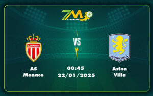 as monaco aston villa 22 01 c1 - AS Monaco vs Aston Villa Cuộc đối đầu không khoan nhượng tại đấu trường C1