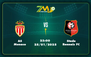 as monaco stade rennais fc 25 01 ligue 1 - Soi kèo AS Monaco vs Stade Rennais FC Lợi thế lớn cho đội chủ nhà