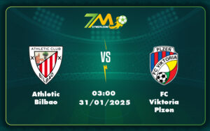 athletic bilbao fc viktoria plzen 31 01 c2 - Nhận định soi kèo Athletic Bilbao vs FC Viktoria Plzen - Cuộc đối đầu cân tài tại C2