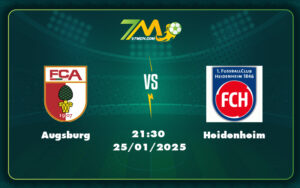 augsburg heidenheim 25 01 bundesliga - Soi kèo Augsburg vs Heidenheim Thế trận nghiêng về đội chủ nhà