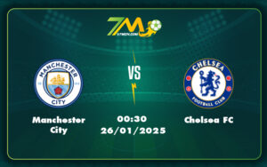 manchester city chelsea fc 26 01 ngoai hang anh - Soi kèo trận cầu tâm điểm Manchester City vs Chelsea FC Ngoại hạng Anh ngày 26/01