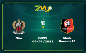 nice stade rennais fc 04 01 ligue 1 - Nice vs Stade Rennais FC Cuộc đối đầu cân não tại Ligue 1