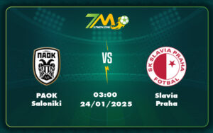 paok saloniki slavia praha 24 01 c2 - Nhận định trận đấu PAOK Saloniki vs Slavia Praha Cuộc so tài cân não tại C2