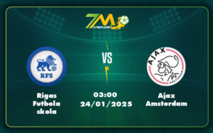 rigas futbola skola ajax amsterdam 24 01 c2 - Rigas Futbola skola vs Ajax Amsterdam Cuộc đối đầu không cân sức tại đấu trường C2