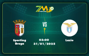 sporting braga lazio 31 01 c2 - Nhận định soi kèo Sporting Braga vs Lazio Cuộc đối đầu thú vị tại sân chơi C2