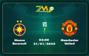 steaua bucuresti manchester united 31 01 c2 - Nhận định Soi kèo trận Steaua Bucuresti vs Manchester United Cuộc đối đầu nhiều thách thức