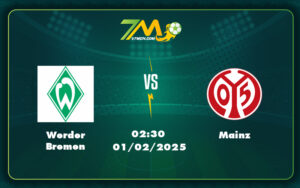 werder bremen mainz 01 02 bundesliga - Soi kèo Werder Bremen vs Mainz Liệu đội khách có duy trì phong độ thăng hoa