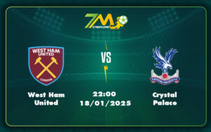 west ham united crystal palace 18 01 ngoai hang anh - Nhận định trận đấu West Ham United vs Crystal Palace Cuộc chiến giữa hai đội bóng tầm trung Ngoại hạng Anh