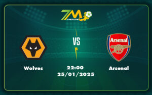 wolves arsenal 25 01 ngoai hang anh - Nhận định soi kèo Wolves vs Arsenal Pháo thủ chiếm ưu thế tuyệt đối