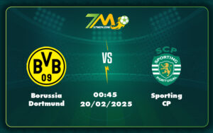 borussia dortmund sporting cp 20 02 c1 - Soi kèo Borussia Dortmund vs Sporting CP Cuộc đọ sức cân não tại C1