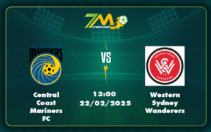 central coast mariners fc western sydney wanderers 22 02 vdqg uc - Nhận định soi kèo Central Coast Mariners FC vs Western Sydney Wanderers Thế trận nghiêng về đội khách