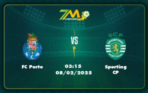 fc porto sporting cp 08 02 vdqg bo dao nha - Soi kèo FC Porto vs Sporting CP Cuộc chiến cân tài tại VĐQG Bồ Đào Nha