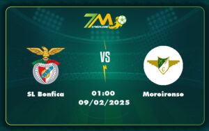 sl benfica moreirense 09 02 vdqg bo dao nha - Soi kèo trận đấu SL Benfica vs Moreirense Chờ đợi bữa tiệc bàn thắng từ đội chủ nhà